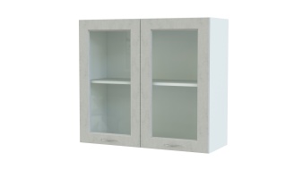 Шкаф верхний высокий Гарда стекло BMS