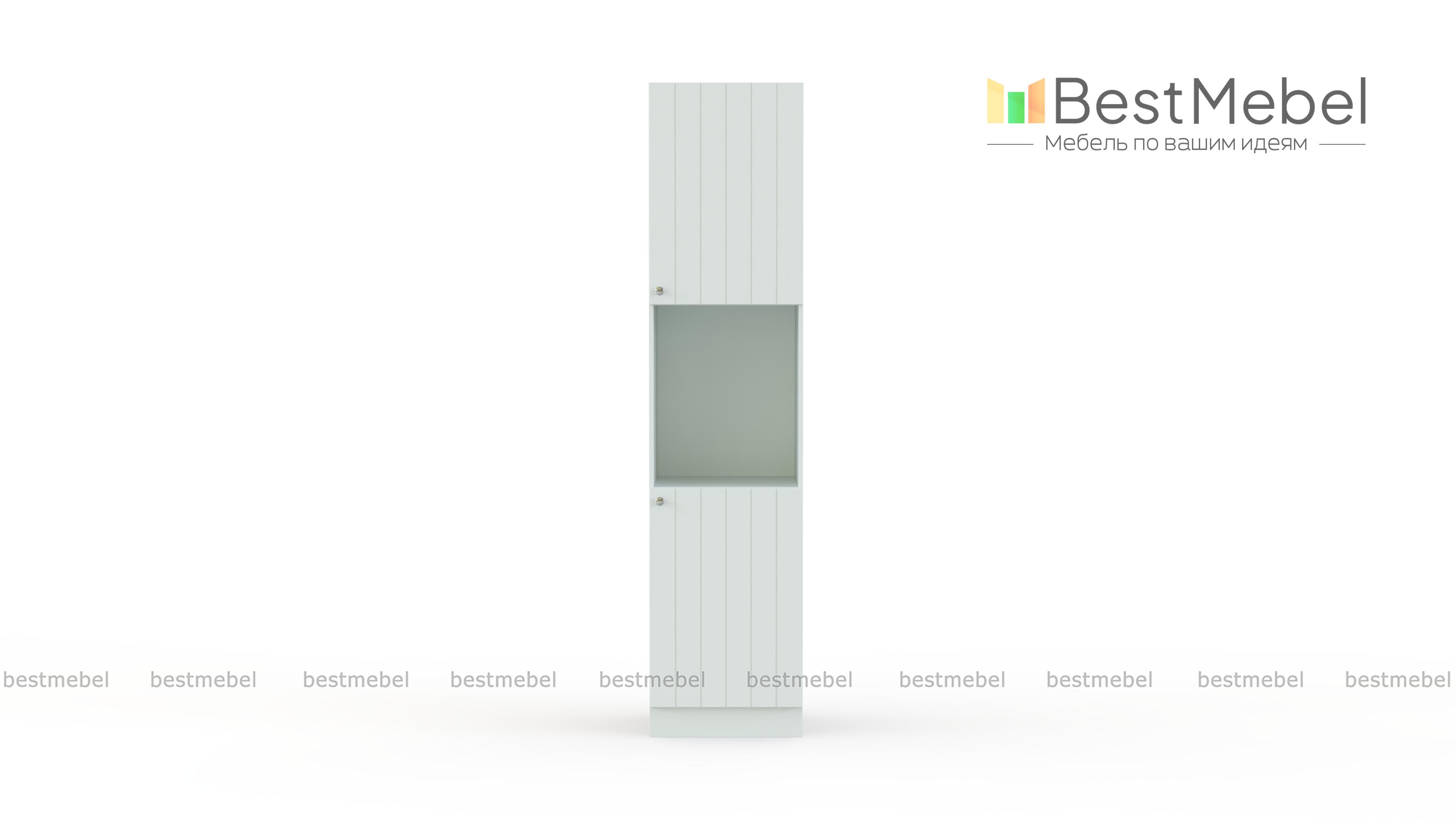 Шкаф пенал  с 2-мя дверцами Прованс 1 BMS - Фото