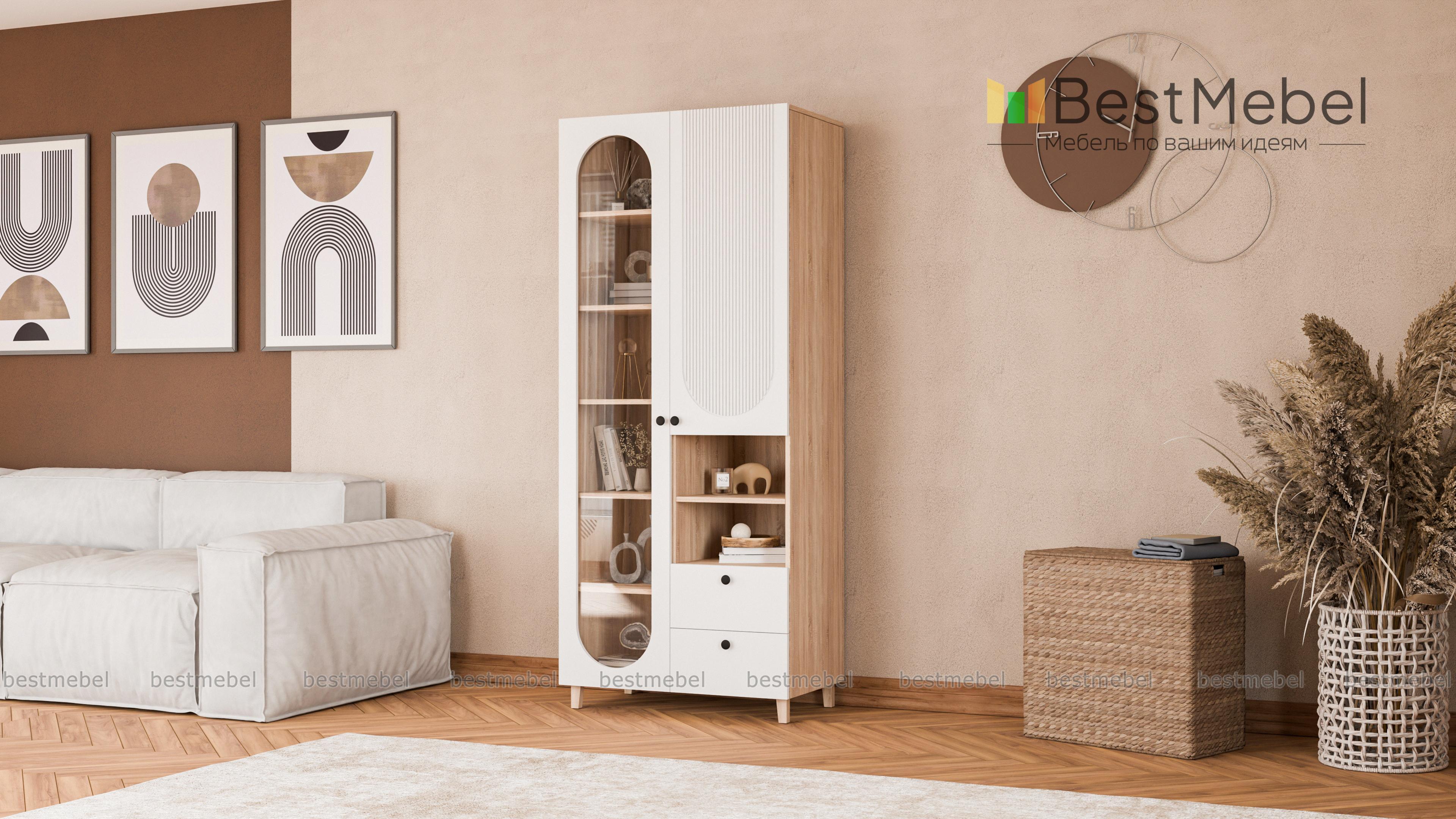 Шкаф распашной Рене 6 BMS - Фото