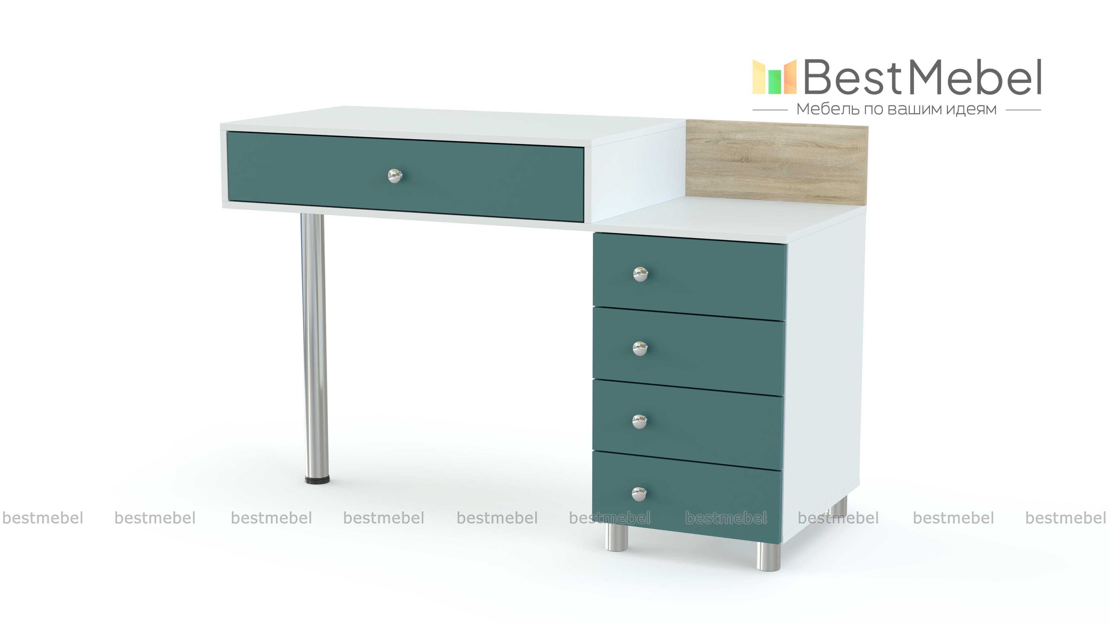 Маникюрный стол Браун BMS - Фото