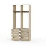 Стеллаж для одежды Мирта 44 BMS - Фото 13