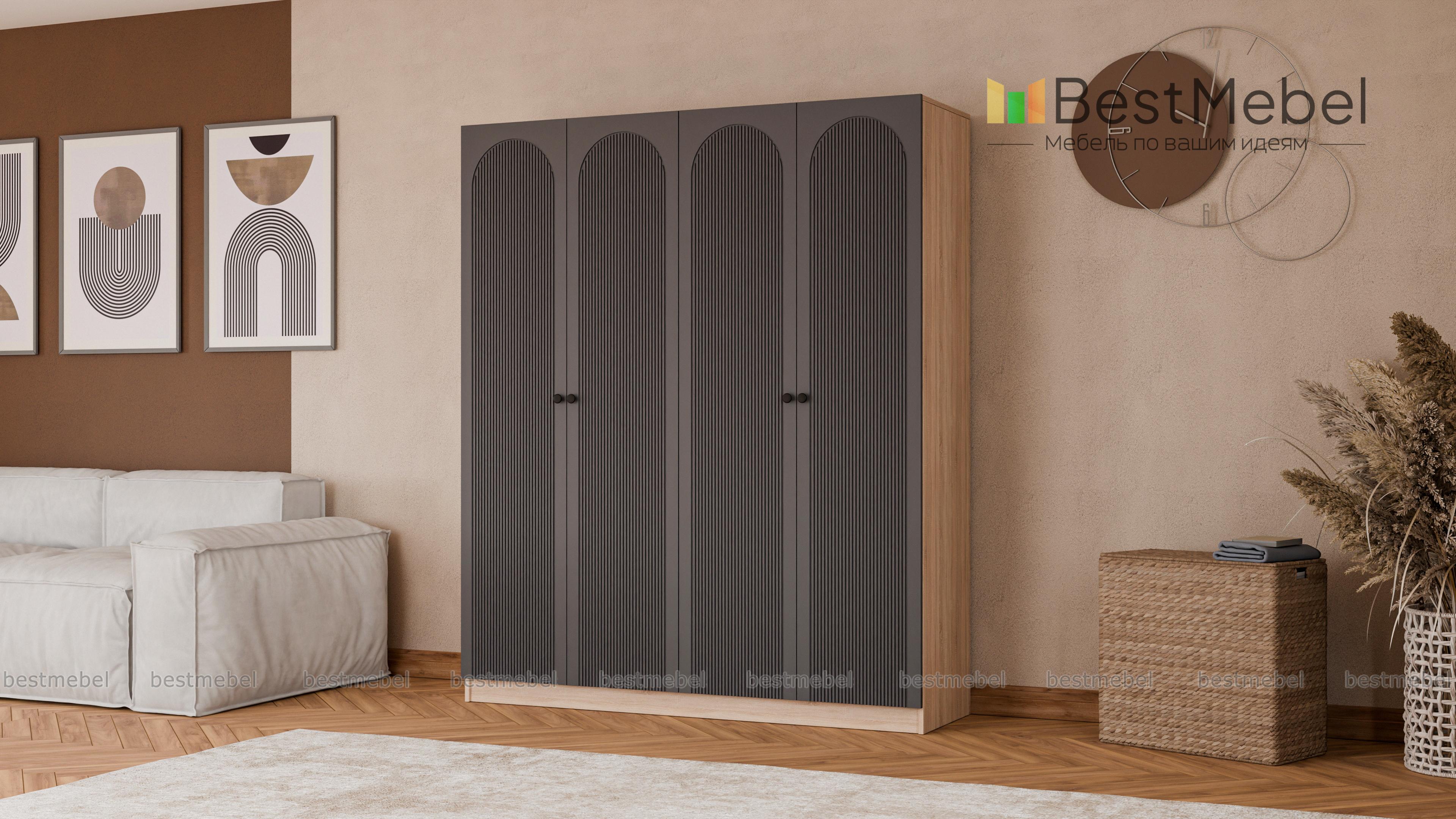 Шкаф распашной Рене 29 BMS - Фото