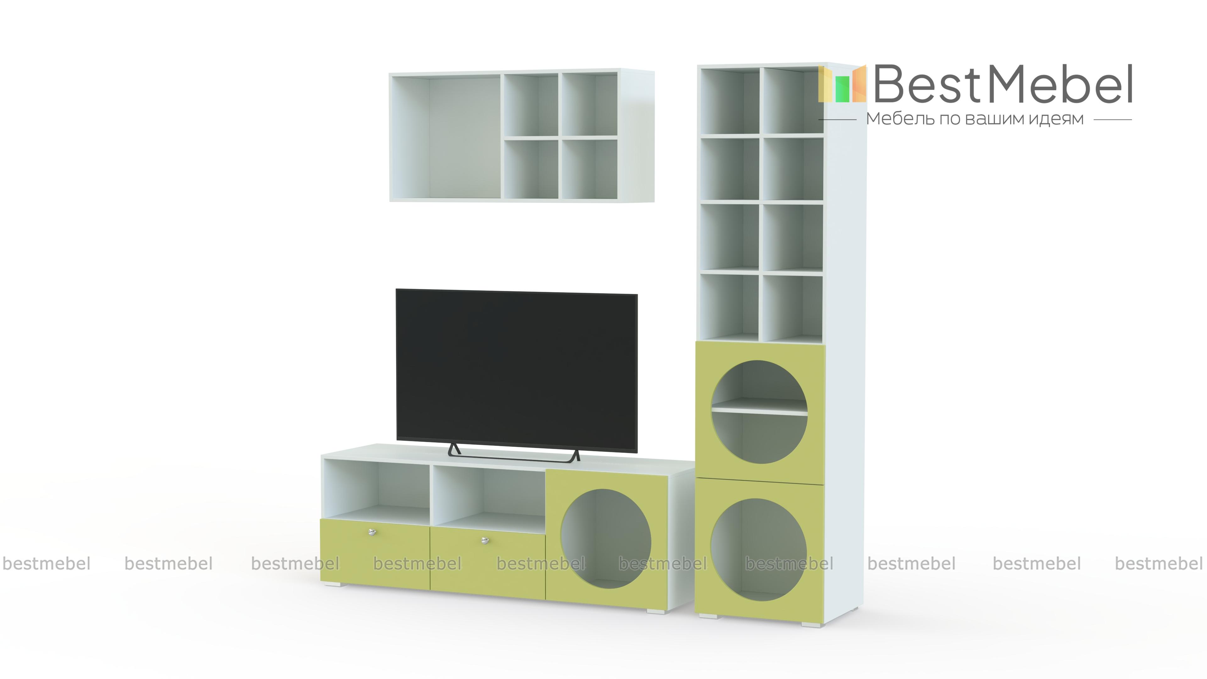 Стенка для гостиной Авелин 3 BMS - Фото