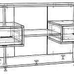 Схема сборки Тумба TV-14 BMS
