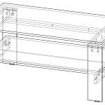 Схема сборки Стол журнальный Кинг BMS