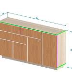 Комод BW 1154 BMS