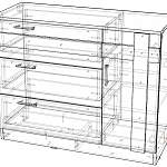 Схема сборки Комод Презент BMS