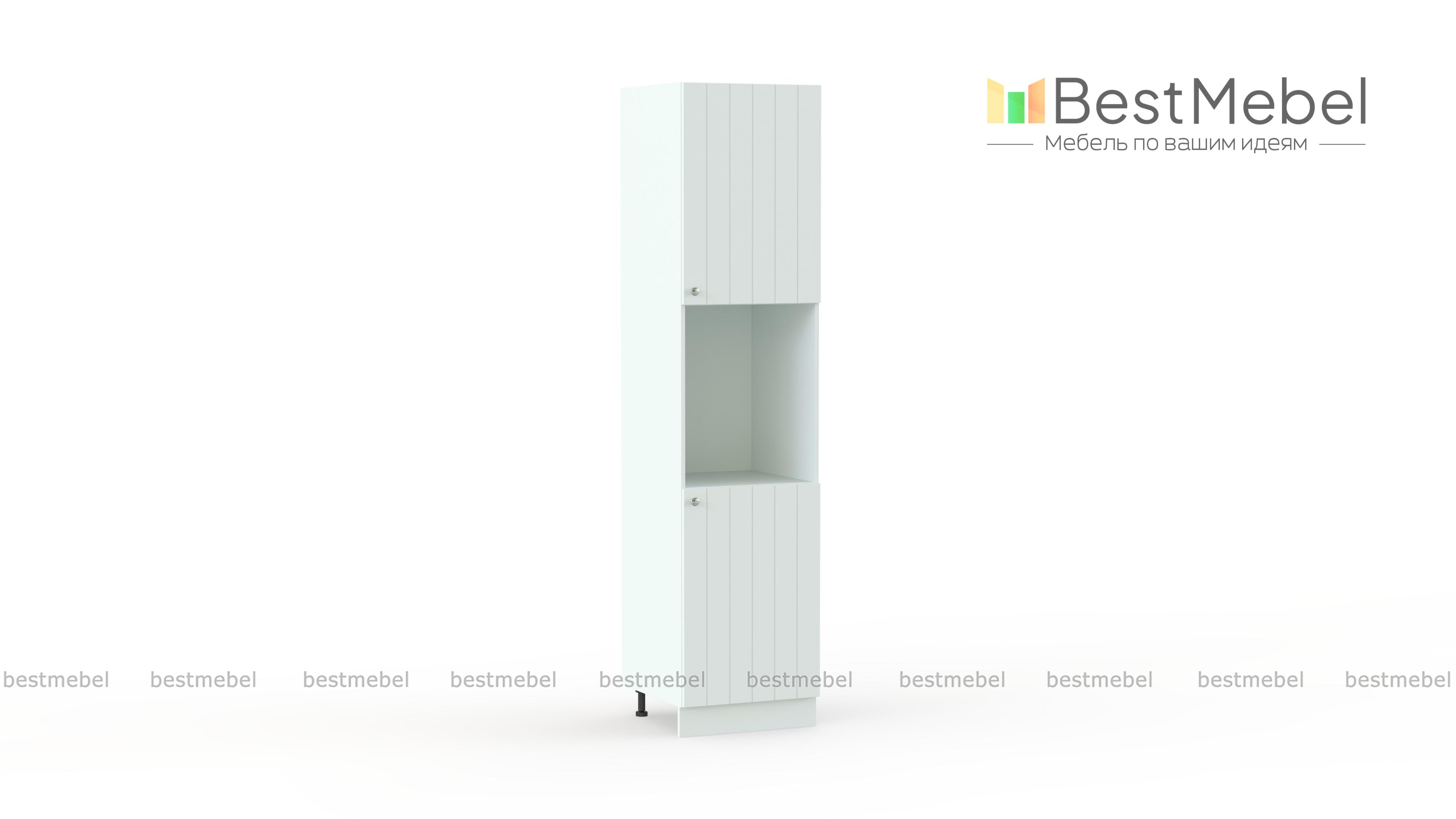 Шкаф пенал  с 2-мя дверцами Прованс 1 BMS - Фото