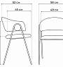 Стул на металлокаркасе Криспиан - Фото 5