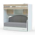 Кровать-чердак с диваном Пума 4 BMS - Фото 3