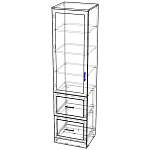Шкаф книжный 1 №4
