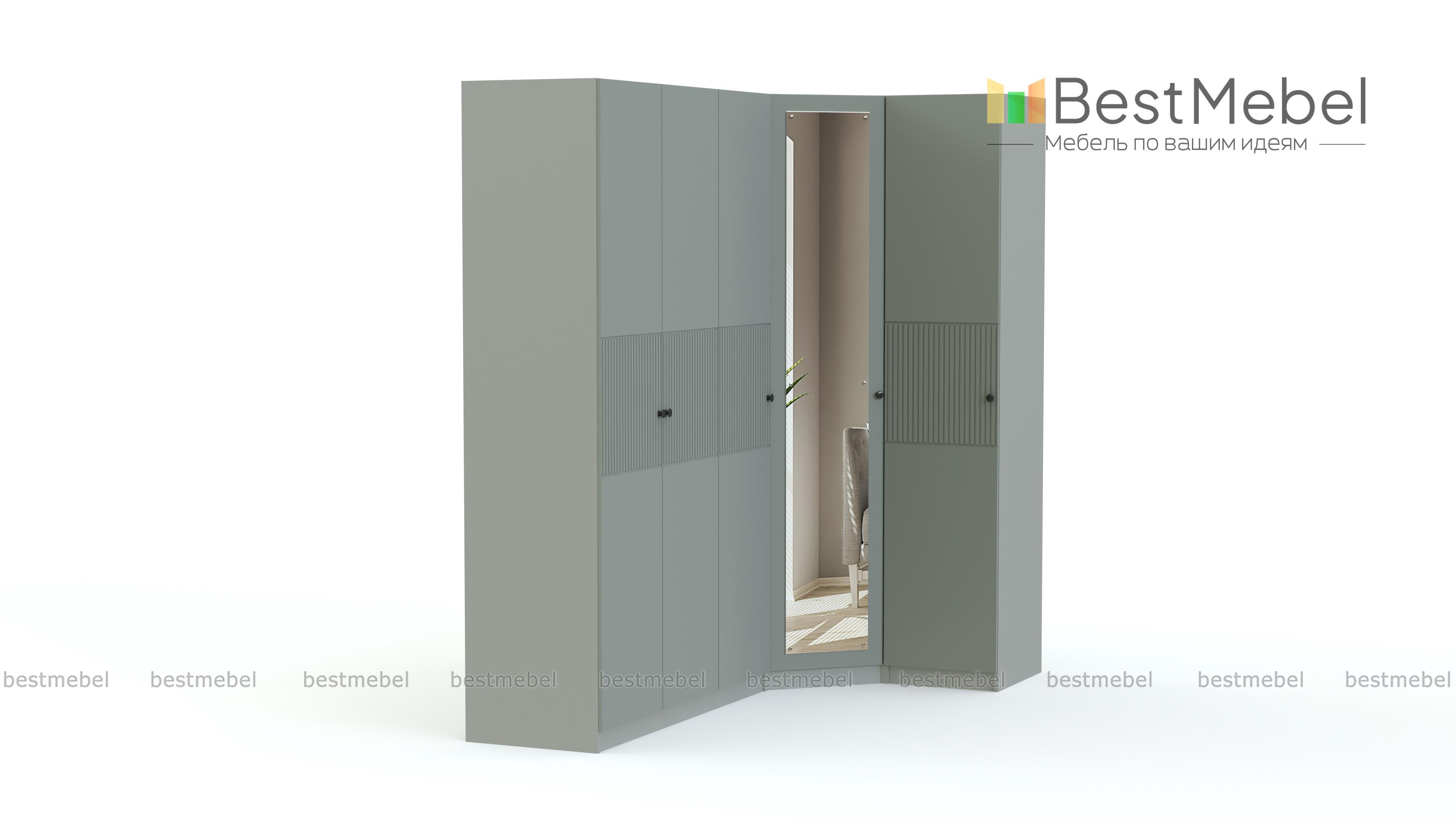 Шкаф угловой Ланс 35 BMS - Фото
