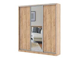 Шкаф-купе Ультра 3 BMS (Белье - Платье (станд. 3)) (2000х2500х600)