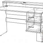 Схема сборки Письменный стол СД-15 НМ BMS