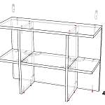 Надставка для стола Дуо 11 BMS