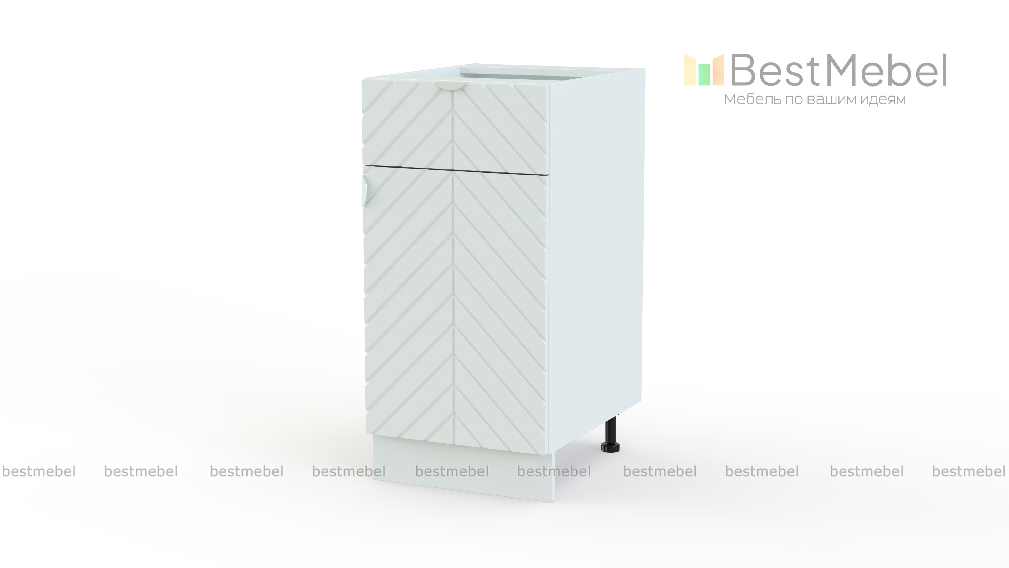 Шкаф нижний с дверцей и ящиком Анаис BMS