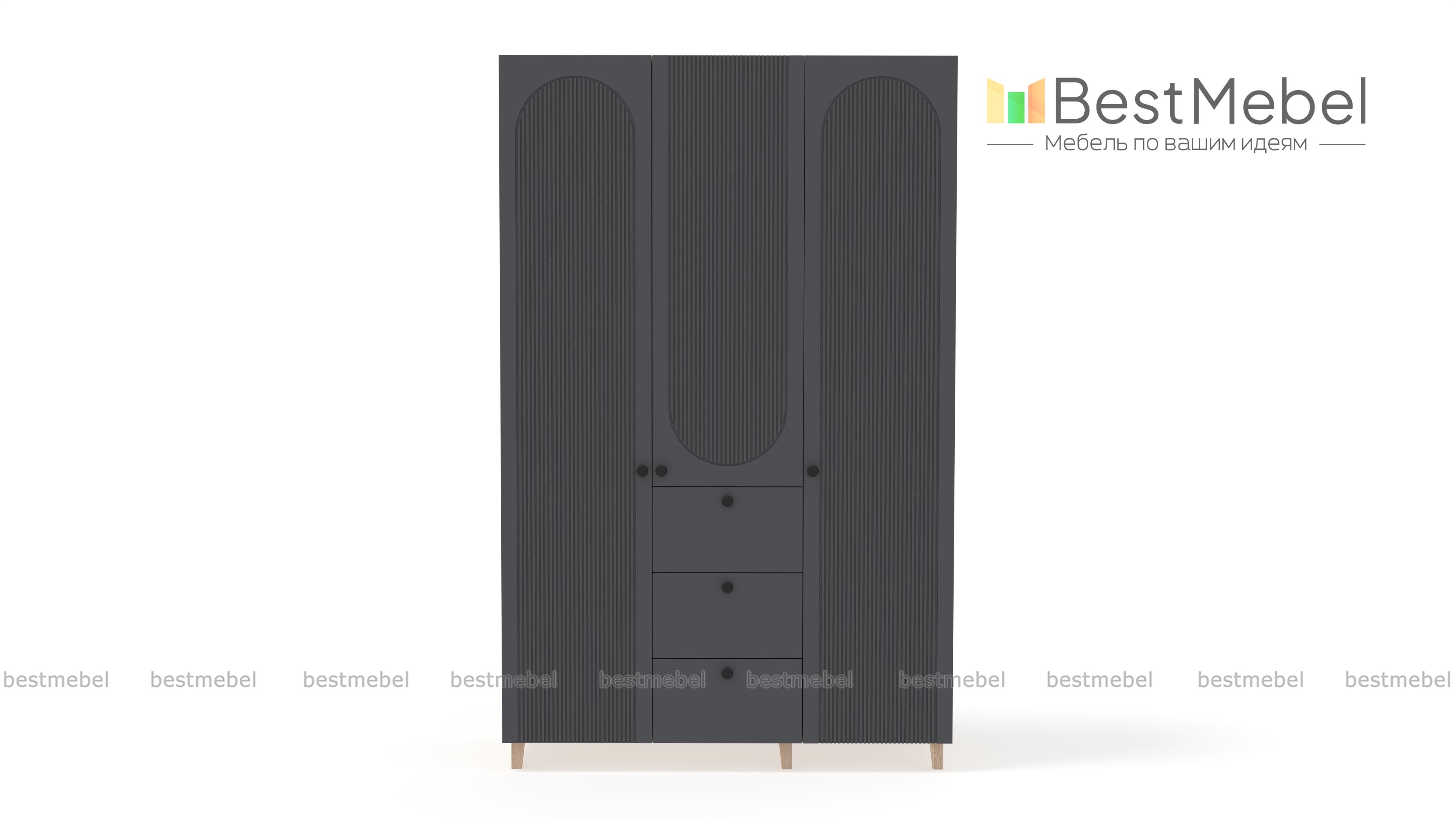 Шкаф распашной Рене 22 BMS - Фото