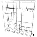 Схема сборки Прихожая Кристалл 11 BMS