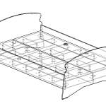 Кровать Лора 16 BMS
