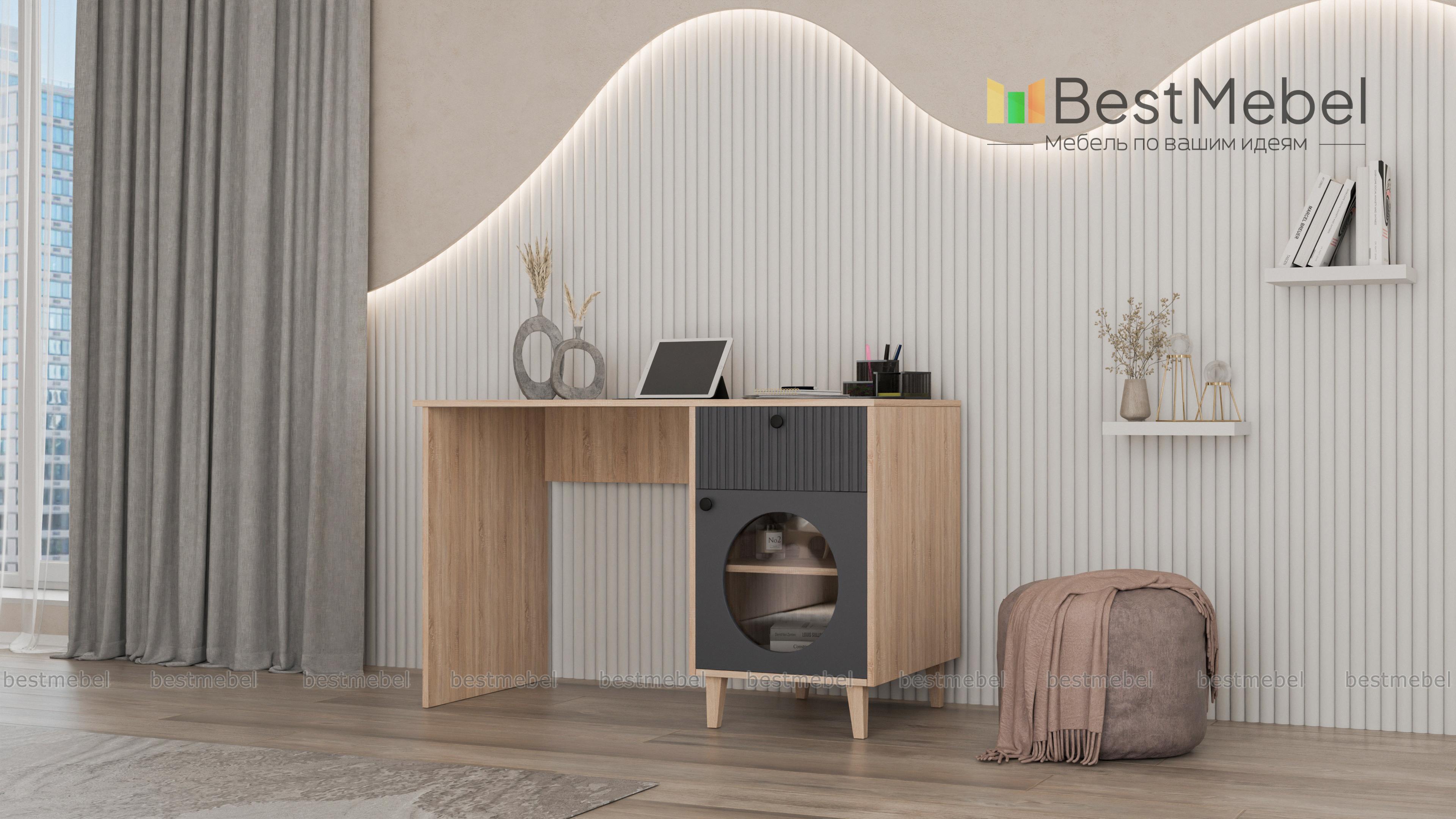 Стол письменный Брукс 2 BMS - Фото