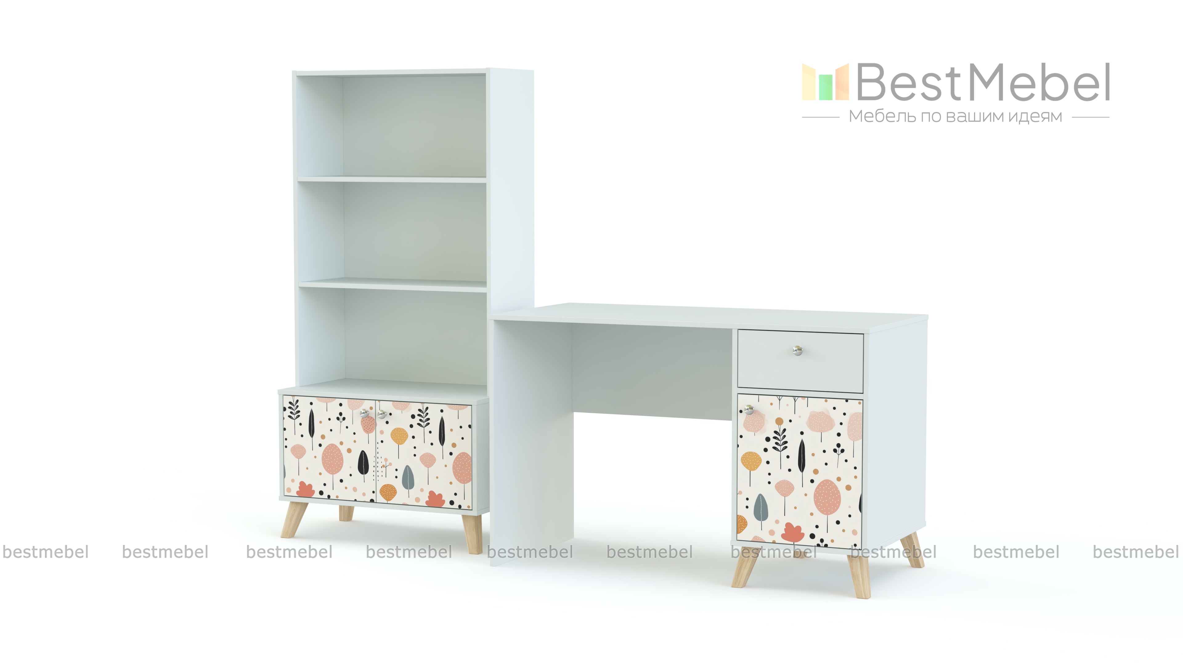 Стол письменный Эльза 7 BMS