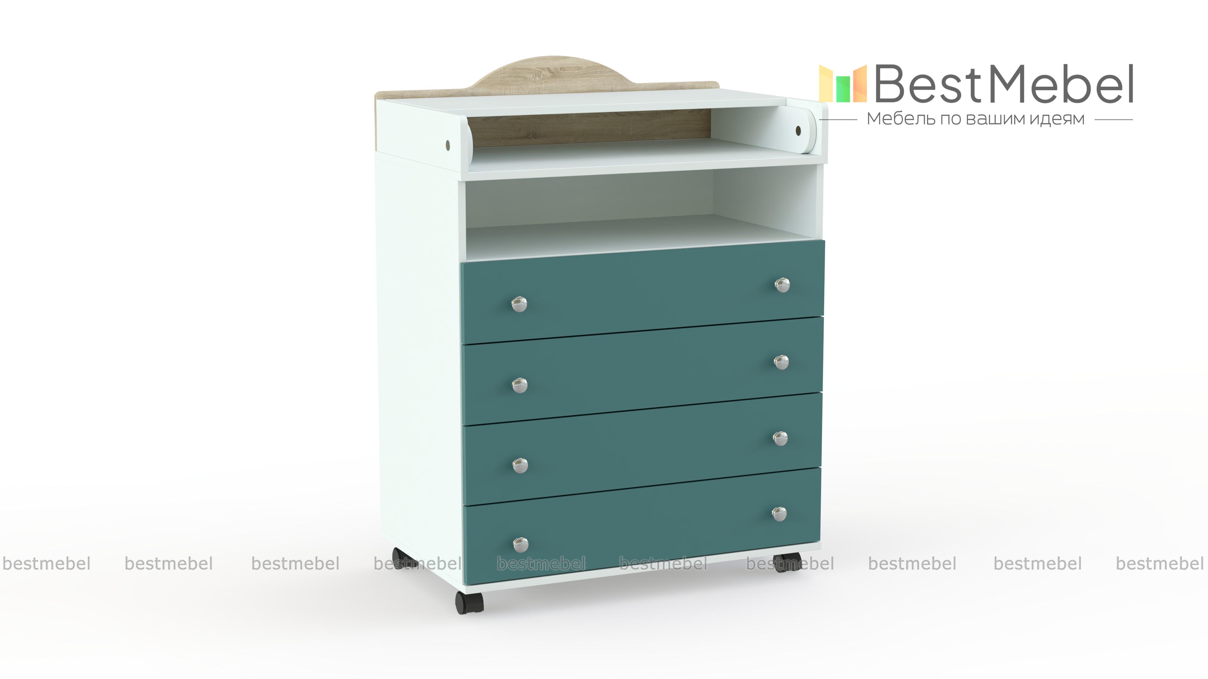 Комод пеленальный Умка Нео 3 BMS - Фото