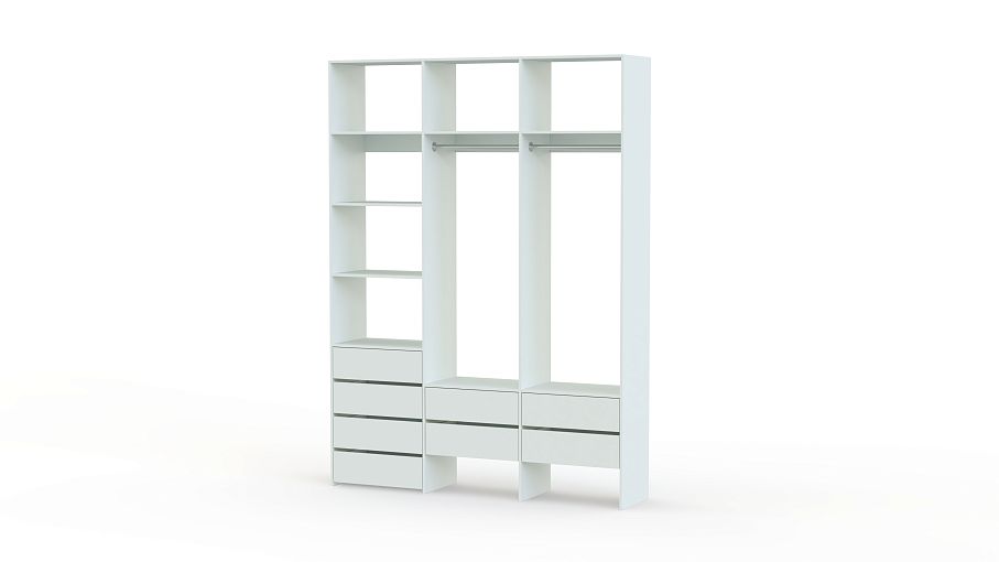 Стеллаж для одежды Мирта 54 BMS - Фото