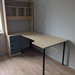 Стол угловой компьютерный с надстройкой Лайт-2 1200 BMS - Фото от клиента