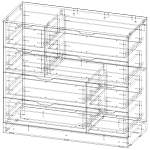 Комод Нордли Nordli 4