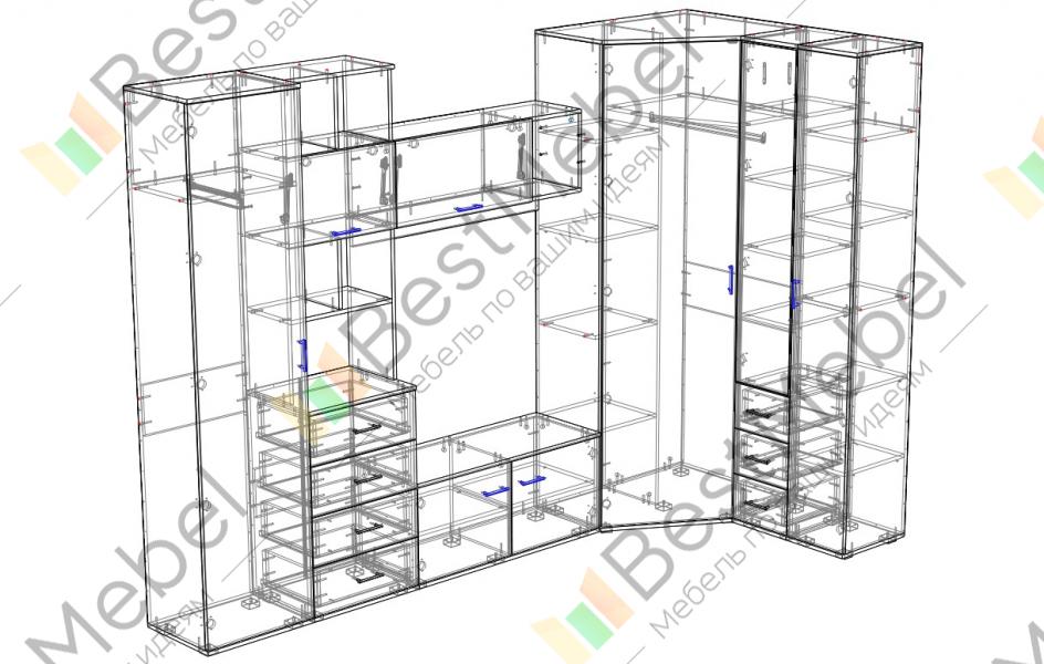 KL324C9SE-Терка 4-х сторонняя профессиональная, h=23см